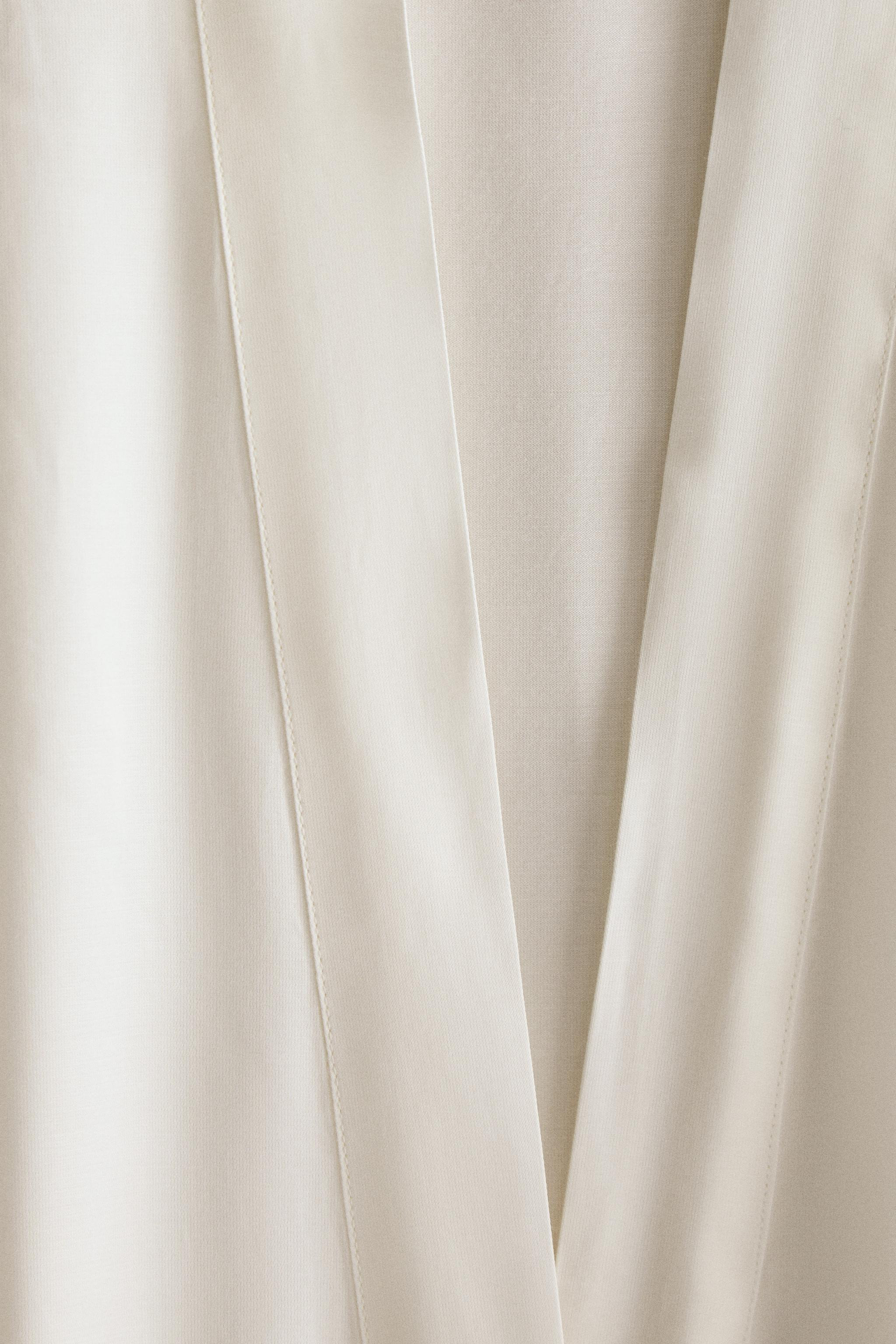 LONG SATEEN NIGHTGOWN | Zara US