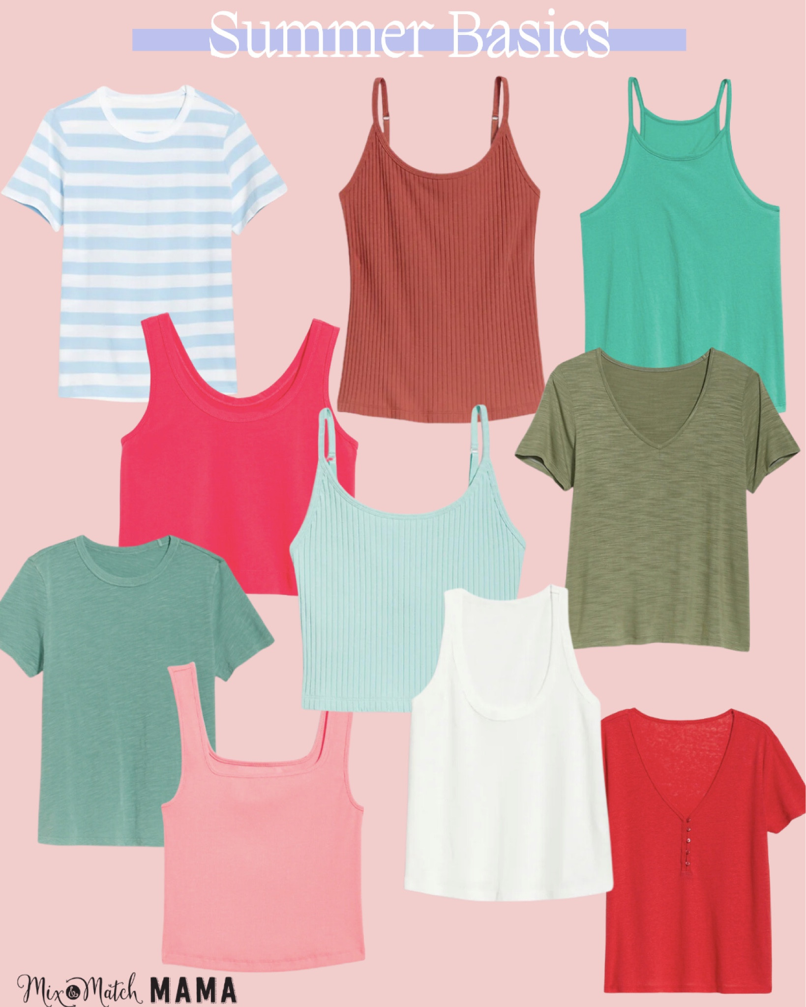 Summer basics $15 and under ☀️

#LTKsalealert #LTKFind