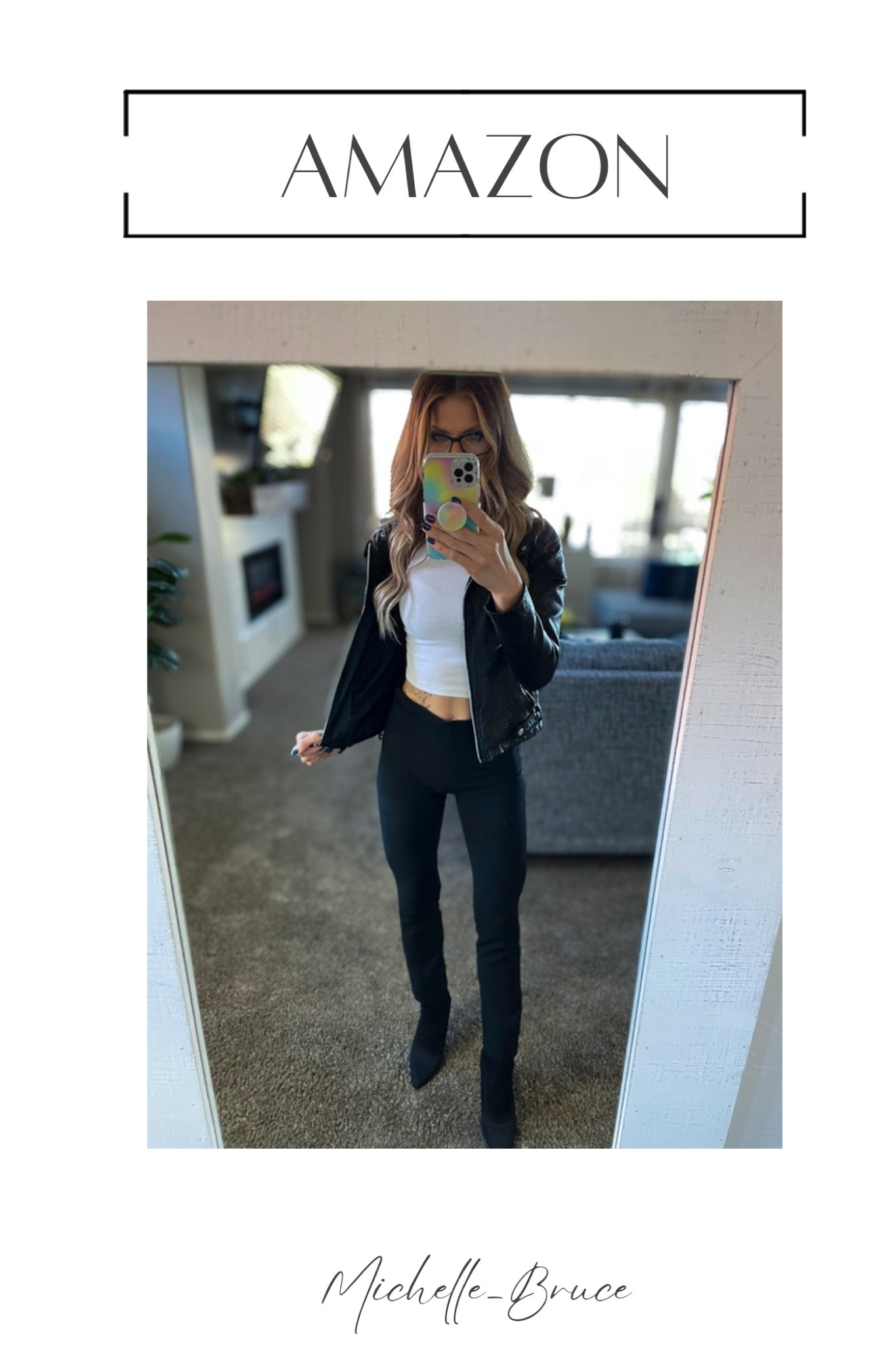 Leather jacket weather! Put this outfit together and felt it needed to be shared! Linking similar items I found on amazon to complete this look!

#LTKShoeCrush #LTKFindsUnder100 #LTKStyleTip