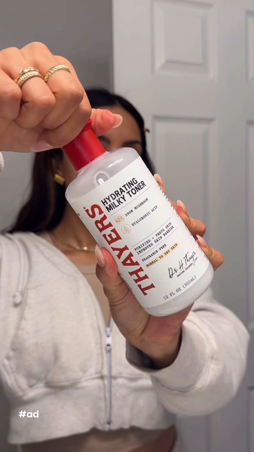 #ad Especially in these colder months skin prep is so essential to great looking make up! My hydrating cleanser and hydrating milky toner from @thayers have been on repeat because they guarantee a good base every single time! @target  #ThayersPartner #targetstyle #targetpartner #target