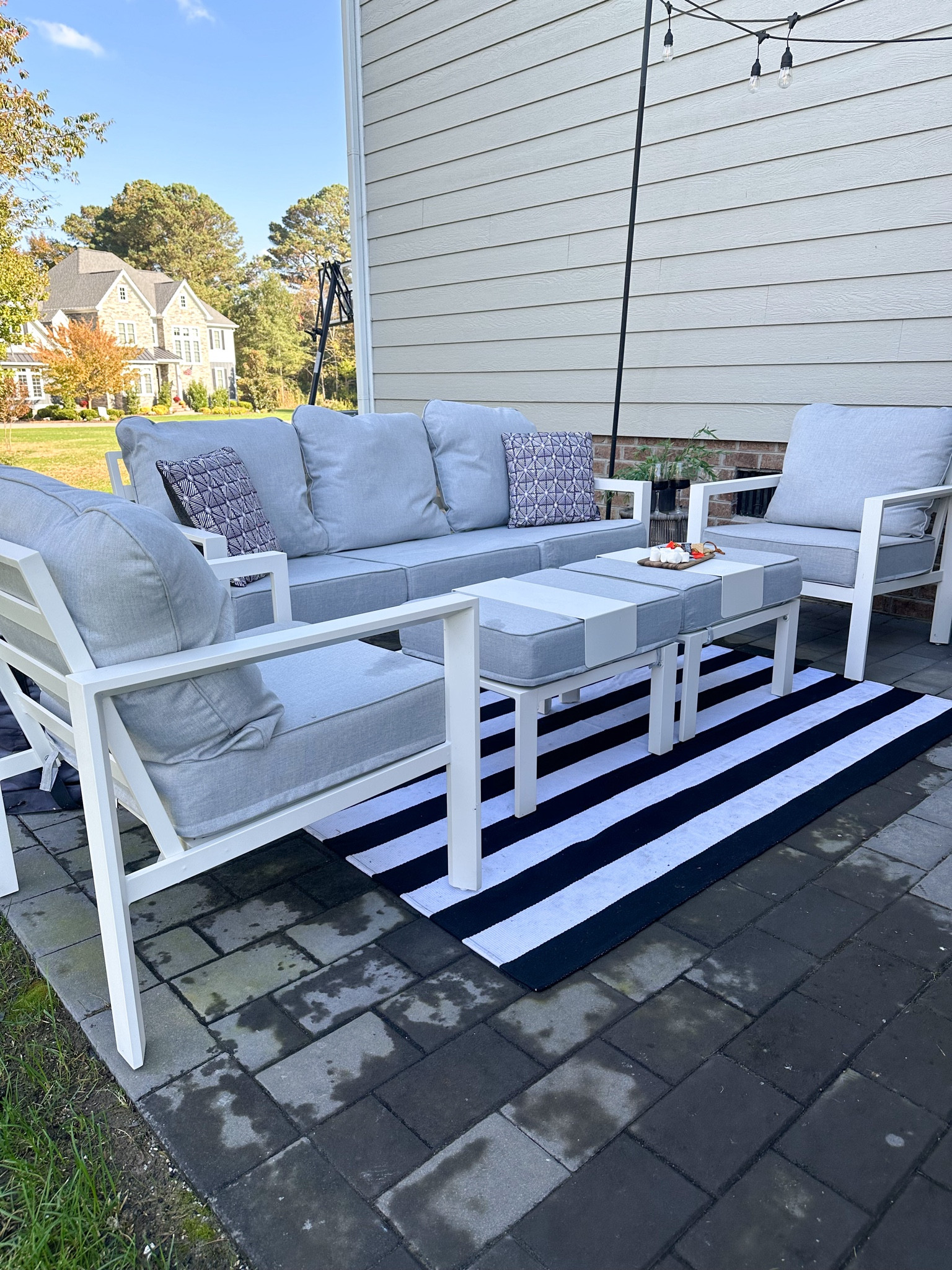 Outdoor furniture set 🔥🍂

#LTKSeasonal #LTKHome #LTKFamily