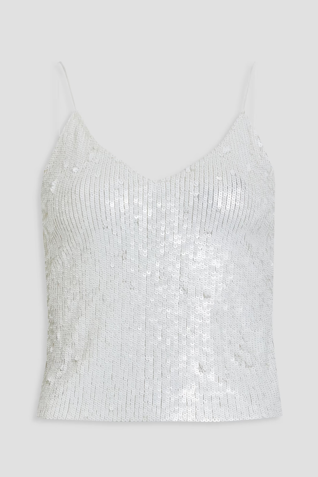 Delray sequined mesh camisole | The Outnet (US and CA)