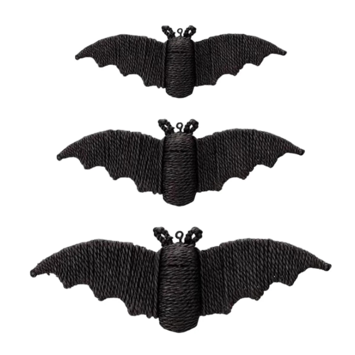 Halloween Decoartions 3PCS Halloween Outdoor Wicker Bats Decor Decorations Halloween Decorations ... | Wayfair North America