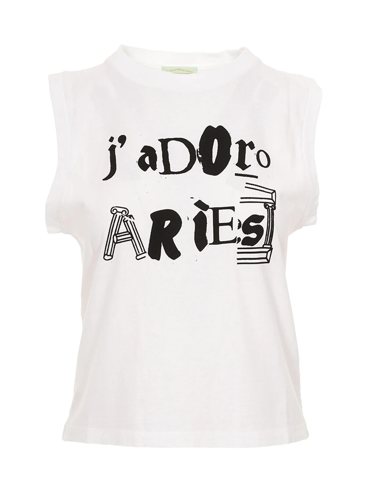 Aries Graphic Printed Sleeveless Vest | Cettire Global