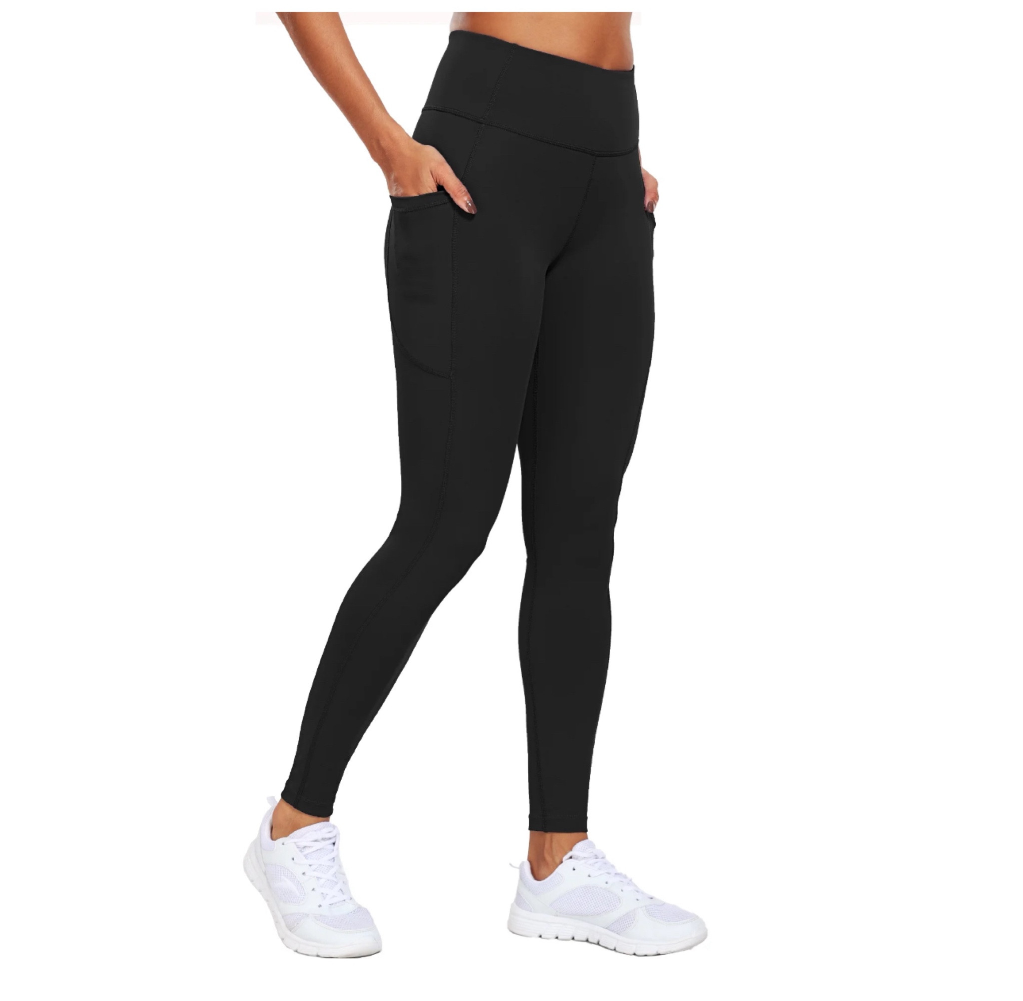 Womens High Waist Ankle Yoga Leggings