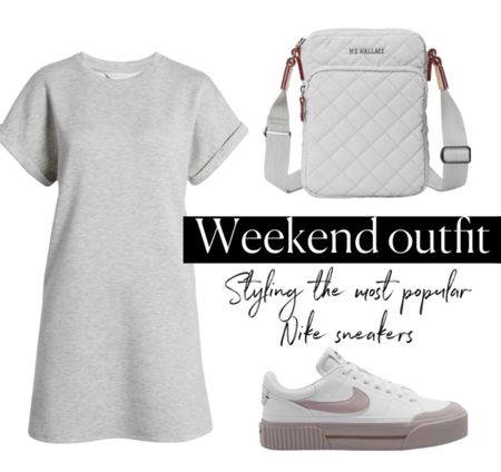 Weekend outfit 
Dress
Nike sneakers 

Spring Dress 
Vacation outfit
Summer casual outfit
Spring outfit
#Itkseasonal
#Itkover40
#Itku

#LTKFindsUnder100 #LTKShoeCrush #LTKItBag