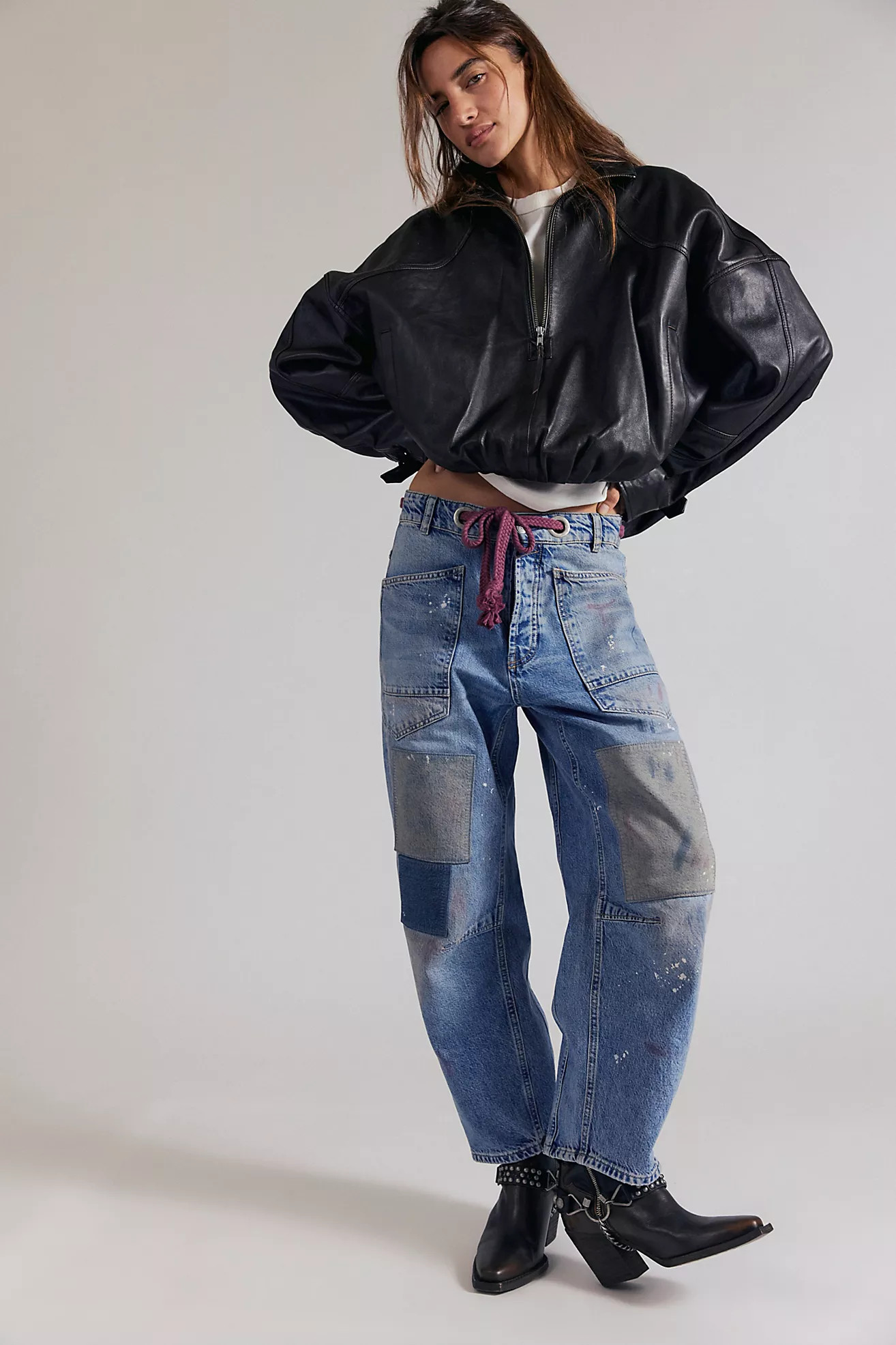 We The Free Moxie Pull-On Barrel Jeans | Free People (Global - UK&FR Excluded)