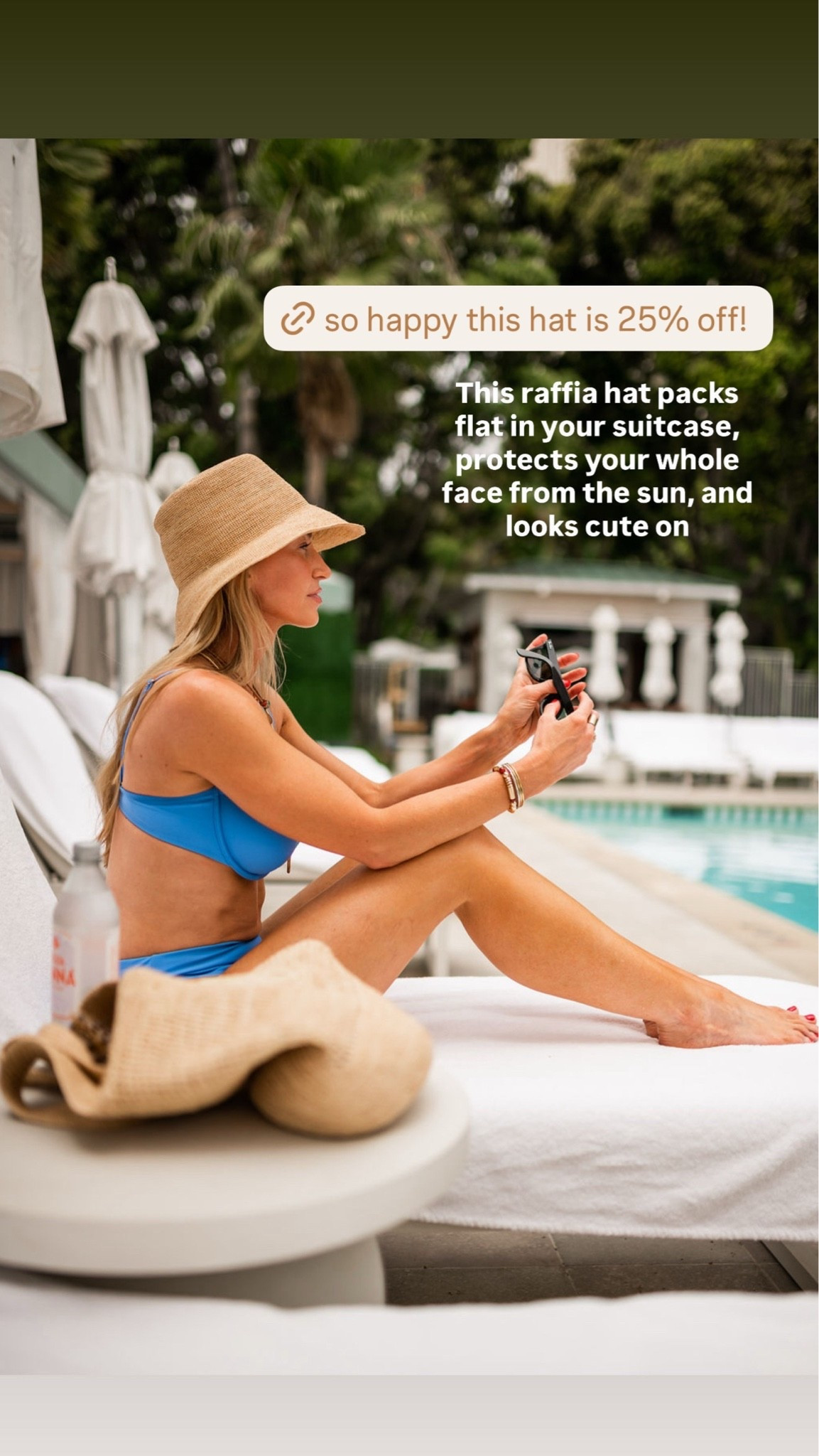 My favorite raffia hat is 25% off!

#LTKootd #LTKSeasonal #LTKSaleAlert