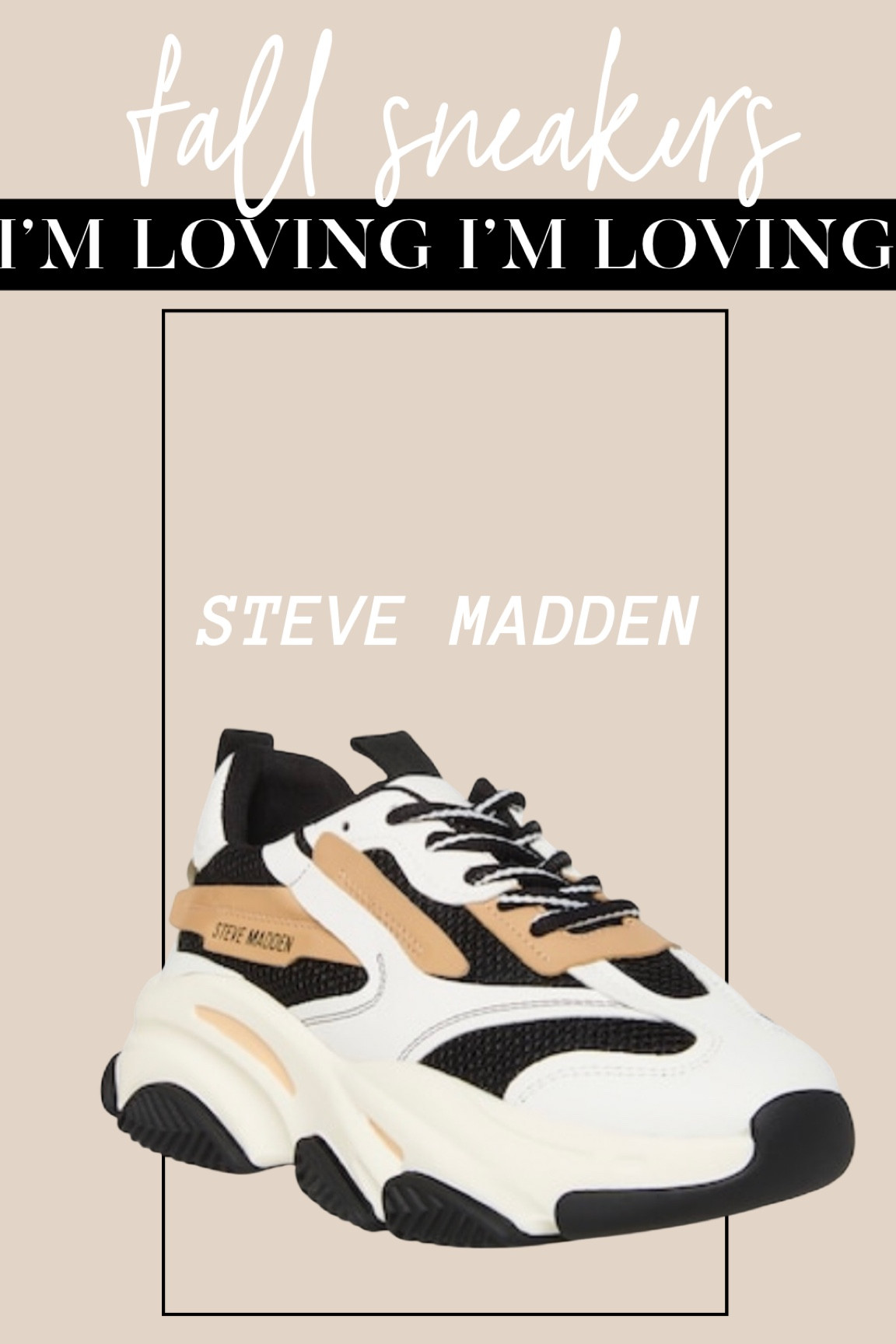 Steve Madden Possession Sneaker curated on LTK