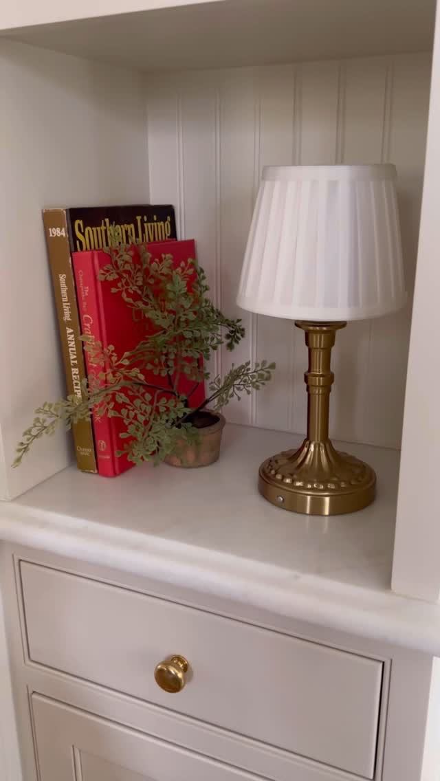 I was stunned when opening these @amazon lamps that are cordless and rechargeable, with a charge that actually holds. You can turn them on and off with a simple tap, and, dim them. Best part, they look vintage for less! It comes in a pack of two - if you don’t feel like you need another, keep as back up or bring out when entertaining! Comment LAMP below to receive a DM with the link to shop this post on my LTK ⬇ https://liketk.it/56zV3 

 #amazonfinds #amazonmusthaves #homedecor #rechargablelamp #classichomedecor #moderntraditional #affordablehomedecor #classicstyle #nancymeyers #vintagestyle #modernvintage