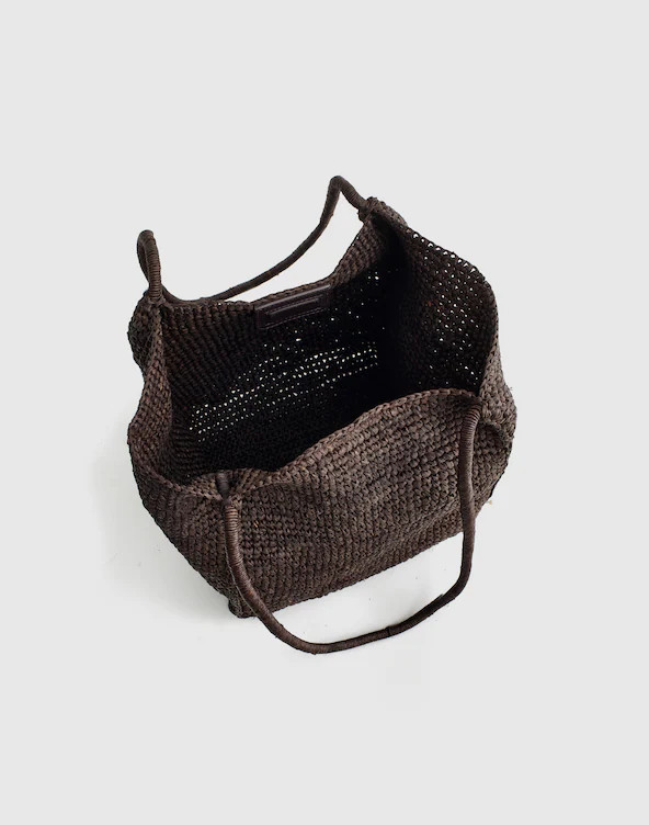 The Lexington Small Tote in Raffia | Madewell