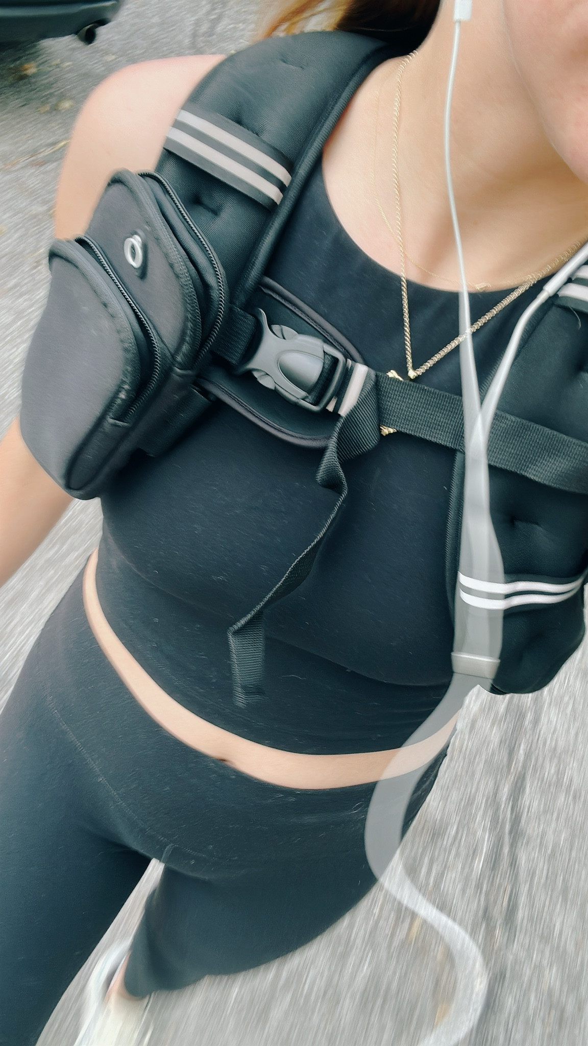 still on my weighted vest grind! 

 