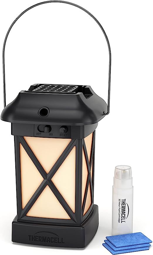 Thermacell Mosquito Repellent Lantern; No Spray Mosquito Repellent for Patios; Includes 12-Hours ... | Amazon (US)