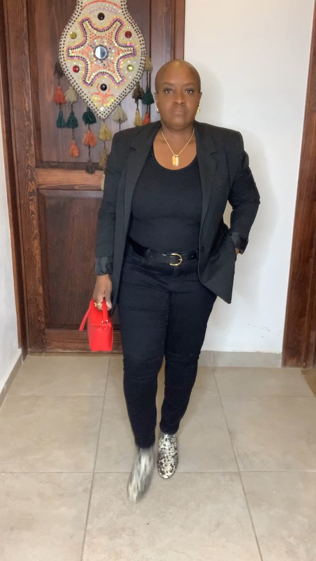 The One Blazer Every Woman Needs!

In this video, I’m showing you how to build effortless, chic looks starting with my go-to foundation: a black T-shirt and black jeans. The star of the show? This Basic Blazer from Zara—trust me, if you only own one blazer, let it be this one! It fits every body type and instantly elevates any outfit.

I styled it two ways:
✨ Look 1: Sleek and minimal with snakeskin boots and a bold red bag.
✨ Look 2: A pop of personality with a red floral brooch, red boots, and the same red bag for a cohesive, eye-catching touch.

This blazer is a must-have for creating endless stylish looks. Shop it now!

#LTKstyletips #LTKover50 #LTKfashion #LTKelevatedbasics #LTKclassicstyle #LTKchic

#LTKOver40 #LTKStyleTip #LTKWorkwear