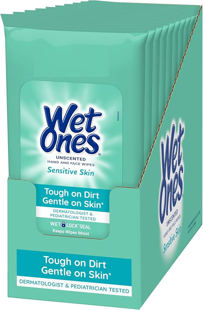 Wet Ones Hand Wipes, 20 Wipes (Pack of 10) | Amazon (US)