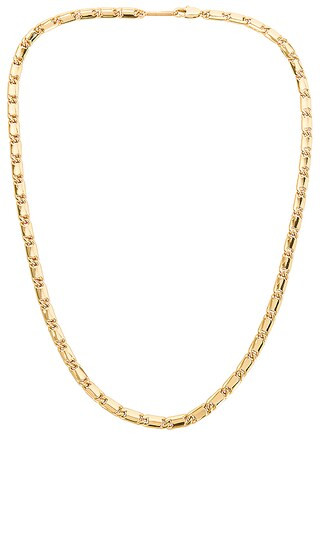 Box Chain Necklace in Gold | Revolve Clothing (Global)