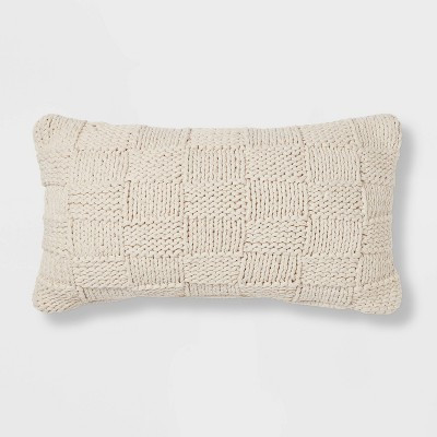 Oversized Chunky Knit Throw Pillow - Threshold™ | Target