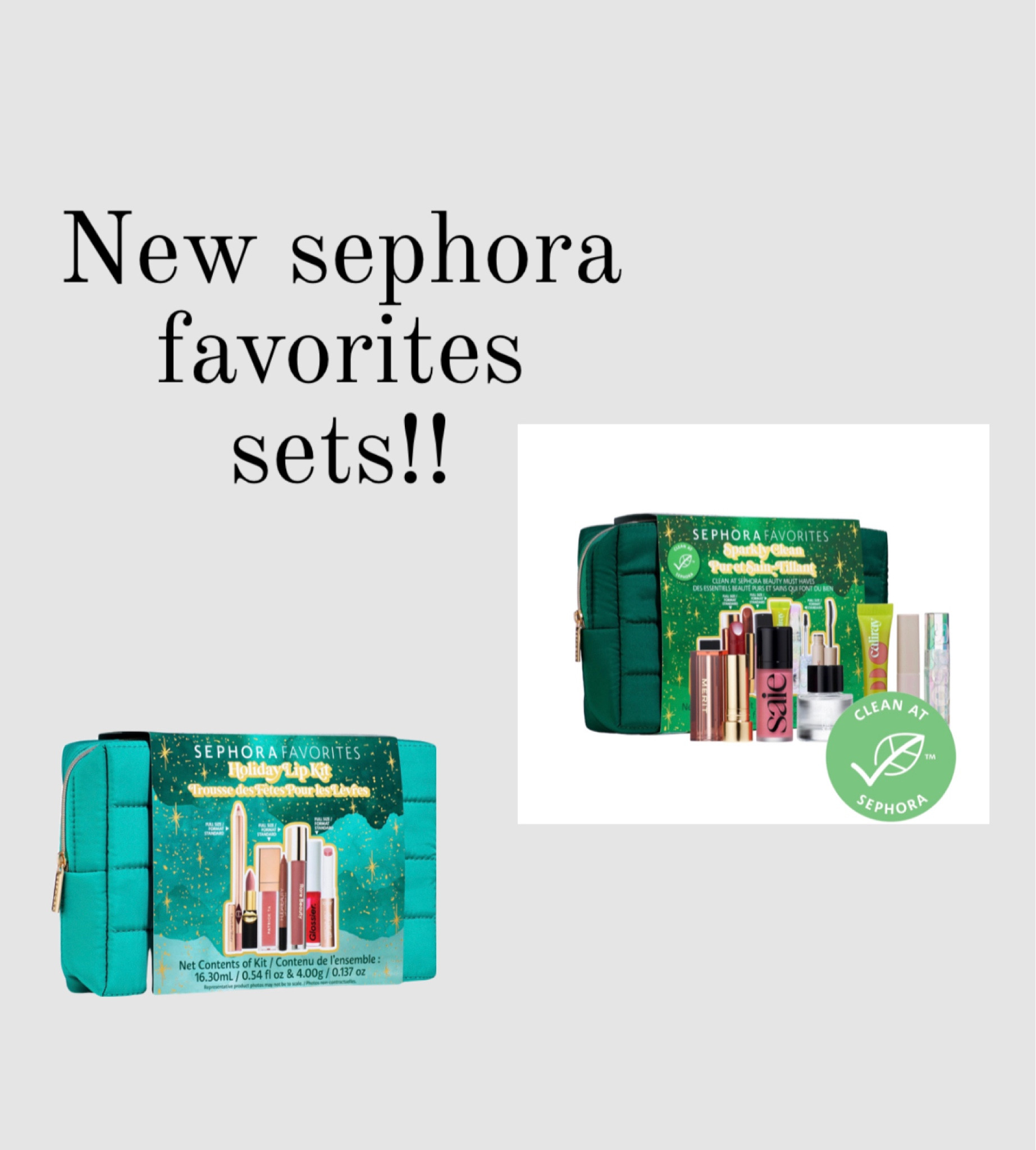 



Sephora, sephora makeup, sephora favorites, sephora favorites sets, makeup deals, makeup, lipsticks, lip oils, makeup kits, makeup sets 

#LTKfindsunder50 #LTKbeauty #LTKSale