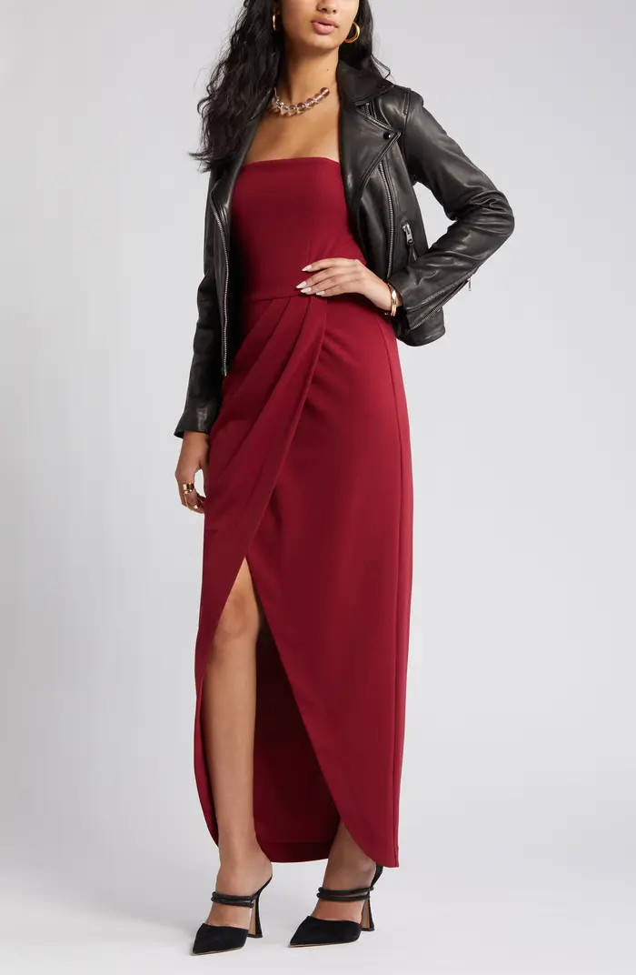 The Angelique Strapless Tulip Gown | Nordstrom