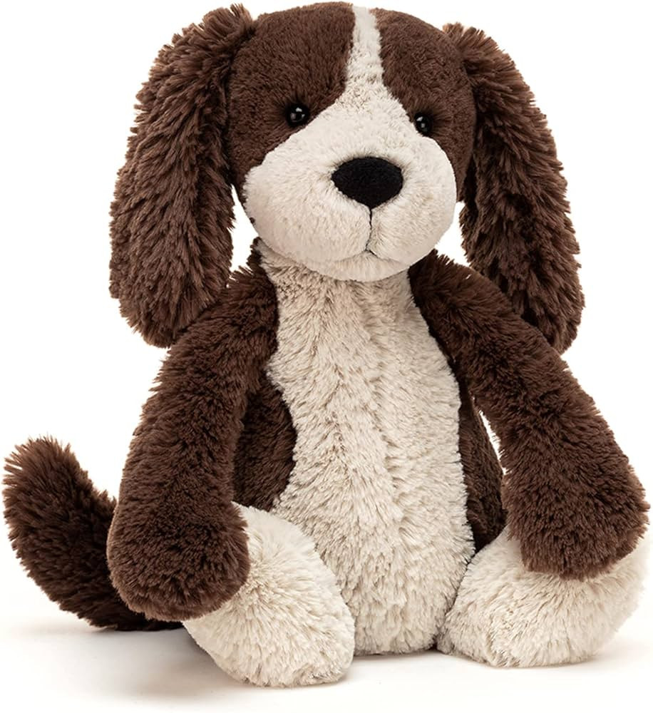 Jellycat Bashful Fudge Puppy Stuffed Animal, Medium 12 inches | Dogs and Puppies Plush Toy | Clas... | Amazon (US)