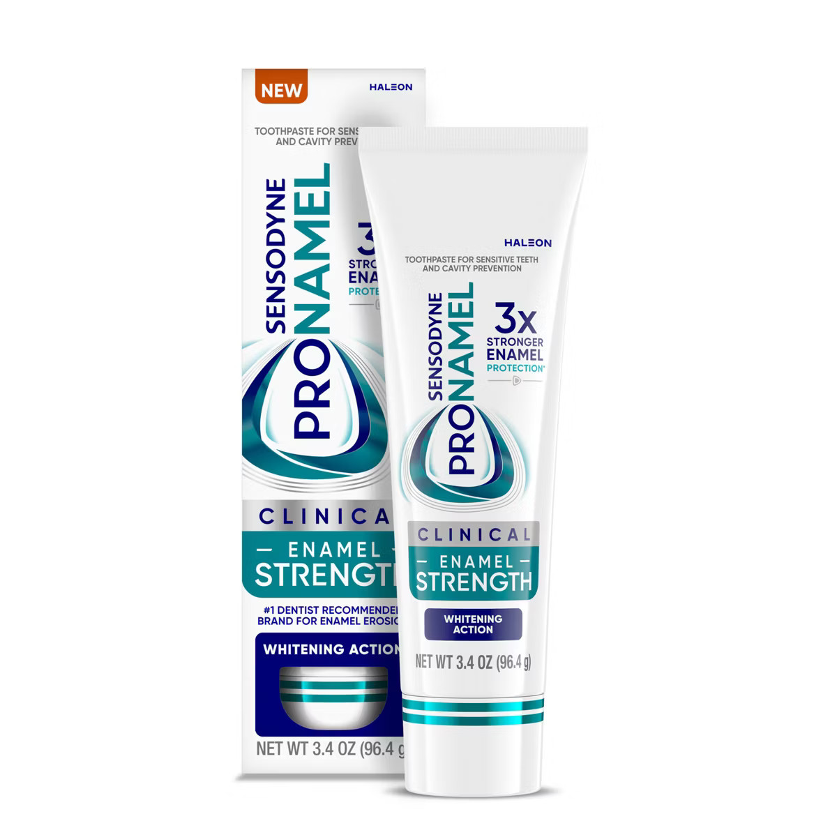 Sensodyne Clinical White Deep Toothpaste - Enamel Strength - 3.4oz | Target