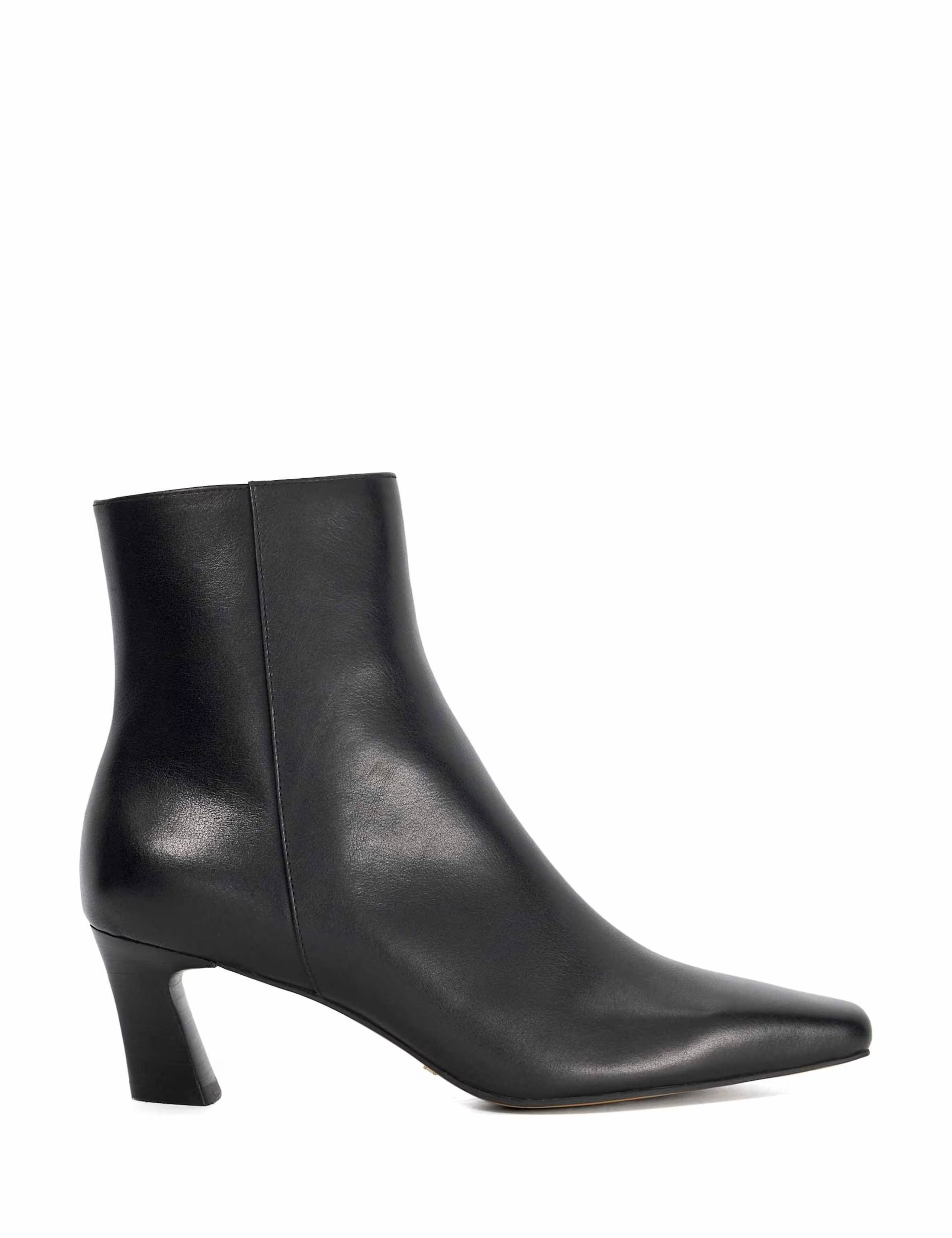 Leather Block Heel Pointed Toe Ankle Boots | Dune London at M&S | Marks & Spencer (UK)