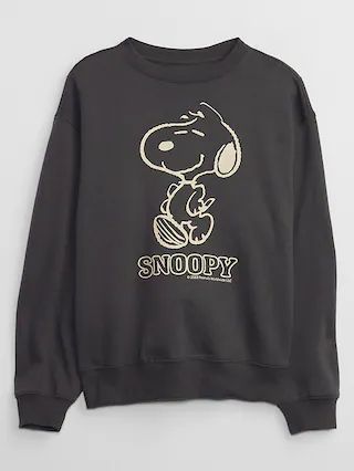 Peanuts Relaxed Graphic Sweatshirt | Gap Factory