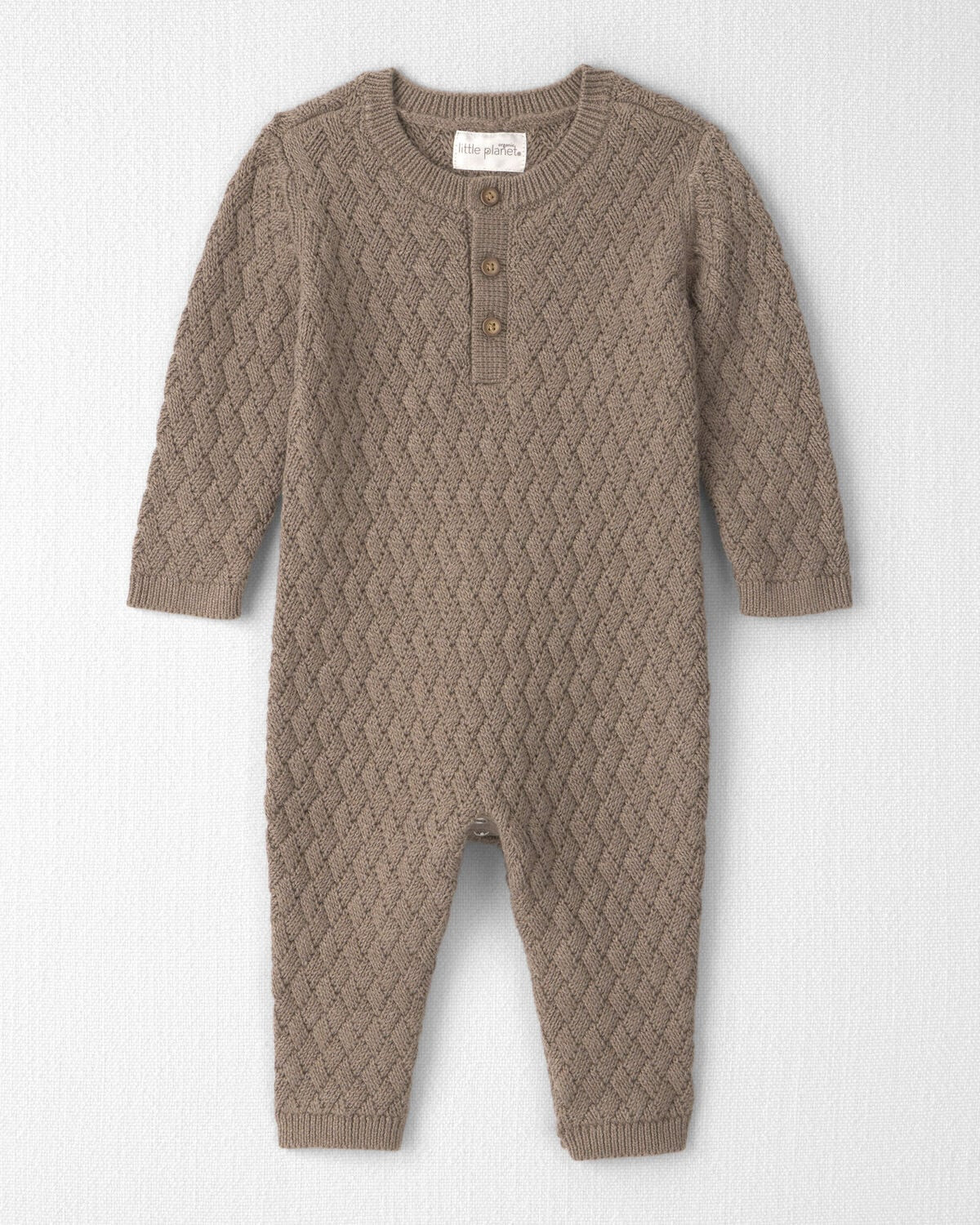 Baby Organic Cotton Sweater Knit Jumpsuit | Carter's Inc