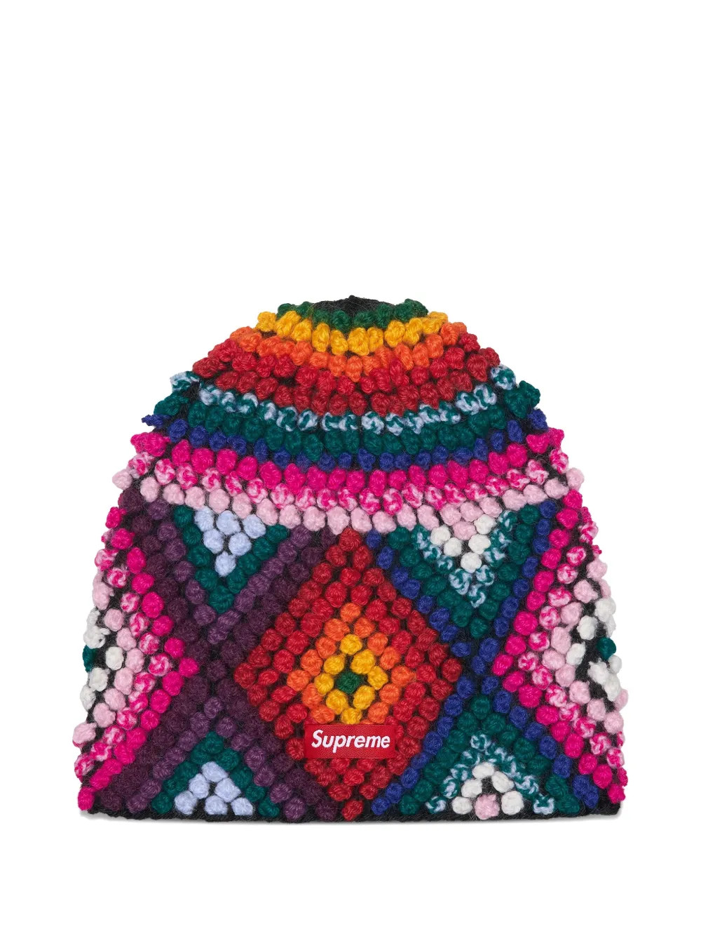 Supreme textured-knit beanie hat | Farfetch Global