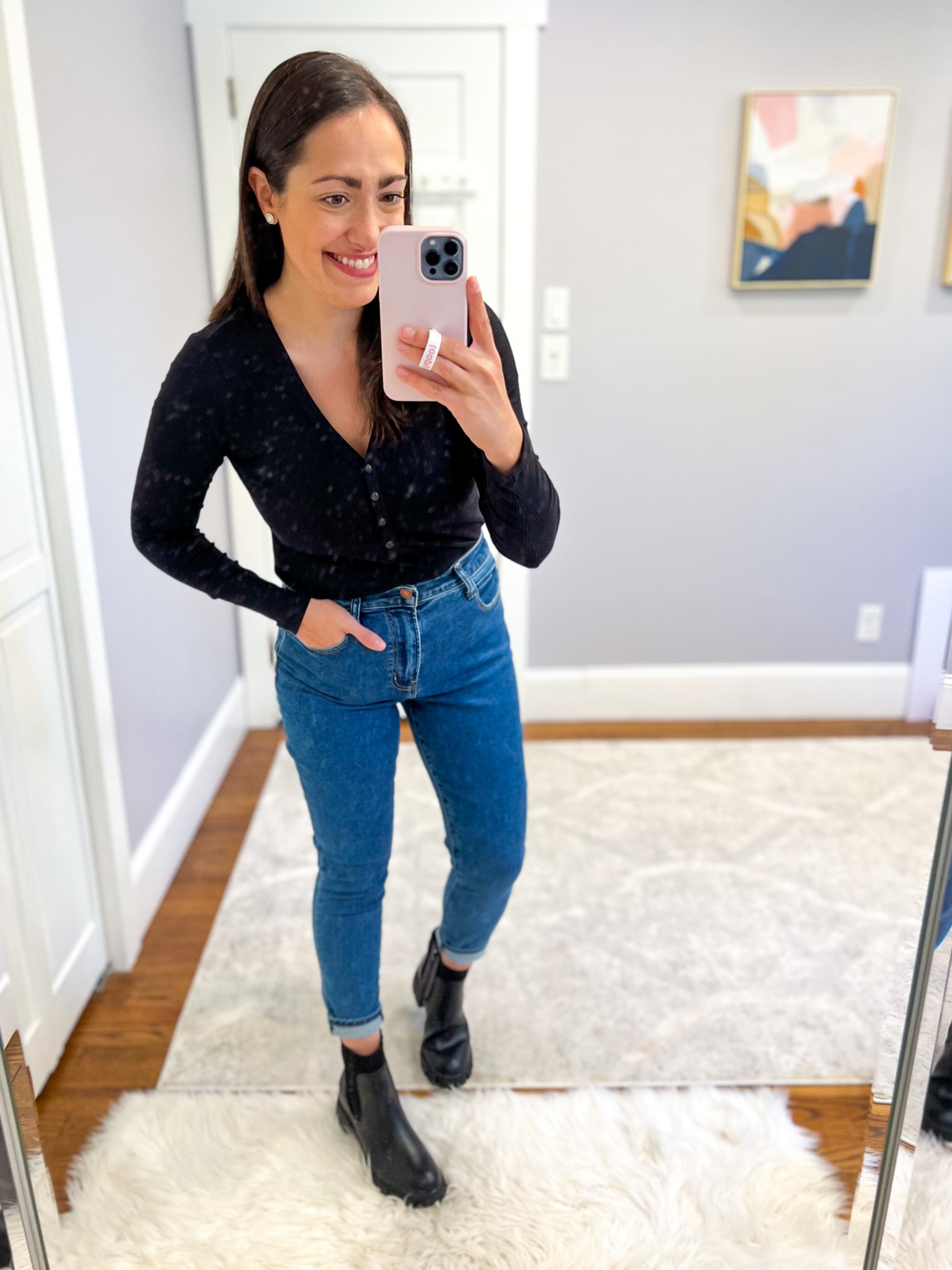 Old navy try on 
Henley tee: small
Jeans: 27 short
Boots: tts

#LTKshoecrush #LTKstyletip #LTKSeasonal