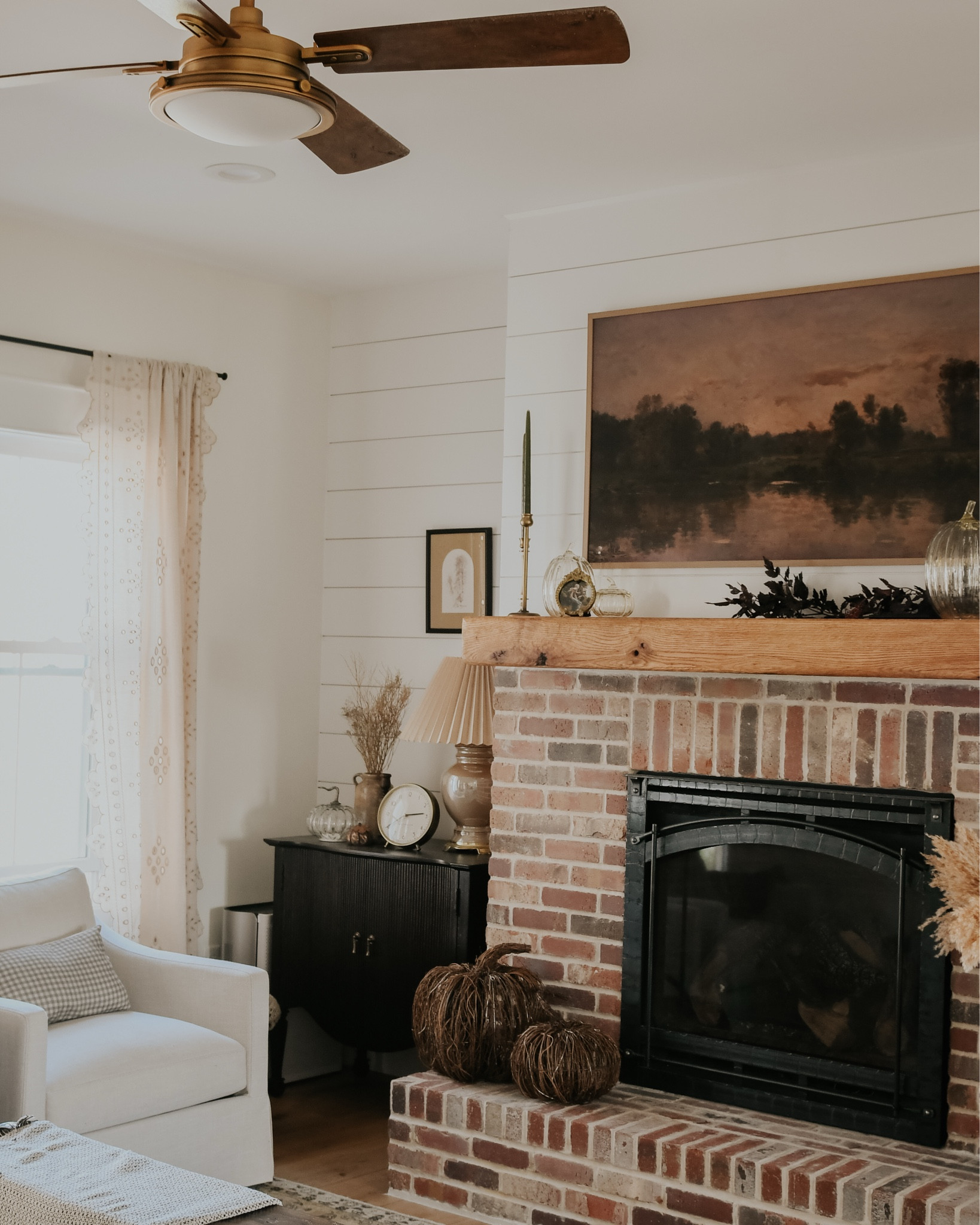 Fall vibes in the living room 🍂 

#LTKHome