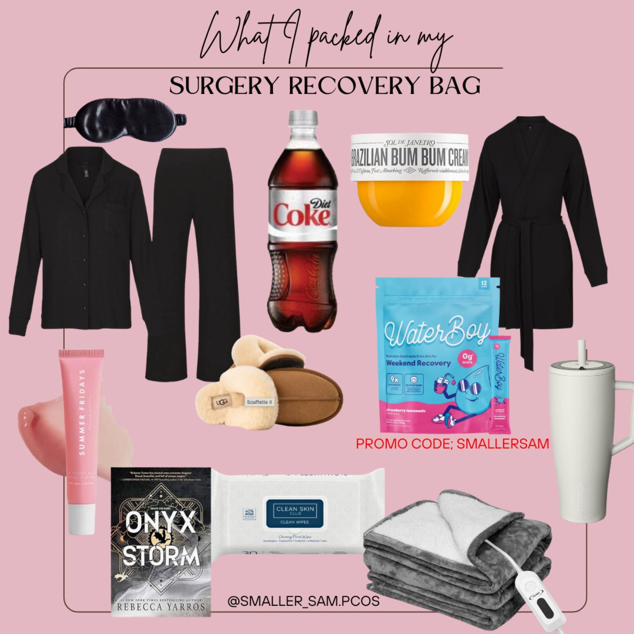 
Recovering from surgery? 🛌✨ Here are my go-to essentials that made all the difference! From comfort must-haves to recovery boosters, these items kept me feeling supported and on track. 💕 Swipe through and shop everything you need to recover like a pro! #SurgeryRecovery #HealingJourney

WaterBoy.com
Promo code: SMALLERSAM