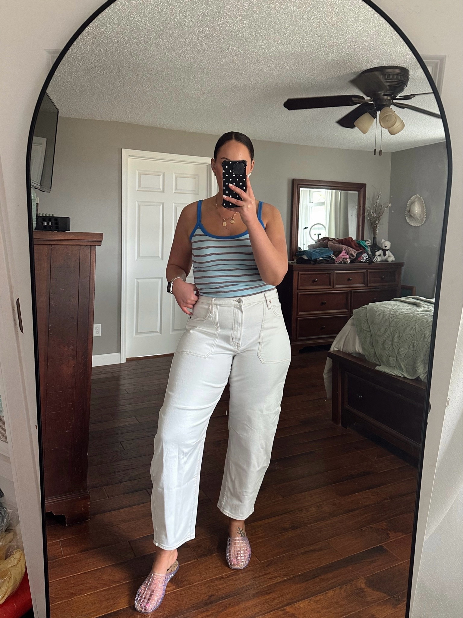 Aerie tank - large
Gap barrel jeans - 32 long

summer outfits
Spring outfits
Tall friendly outfits

#LTKootd #LTKTall #LTKMidsize