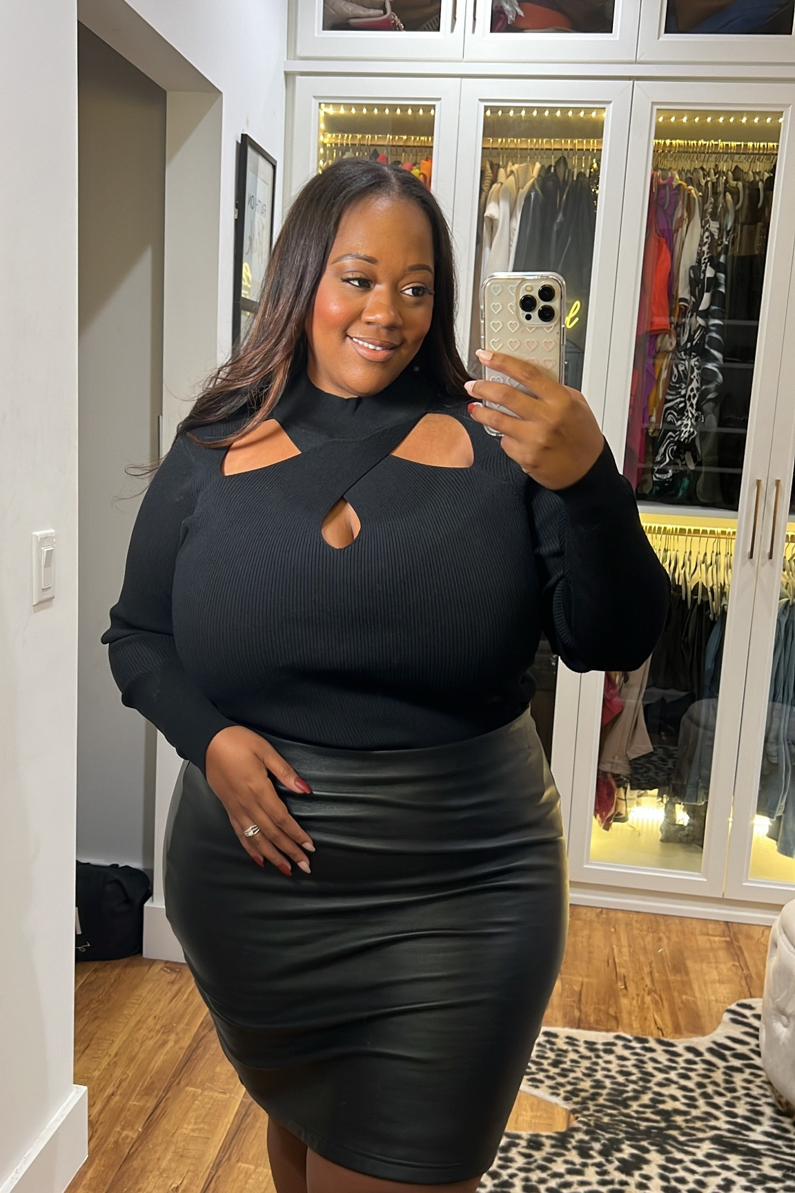 Cutout sweaters on so on trend for Fall! This one comes in 3 other colors  

#LTKPlusSize #LTKStyleTip #LTKFindsUnder50