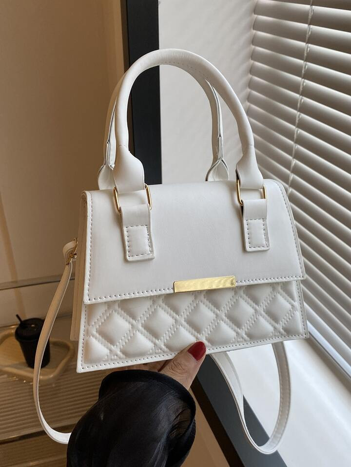 Women's Fashionable Square Shaped Handbag, Shoulder Bag, Crossbody Bag | SHEIN