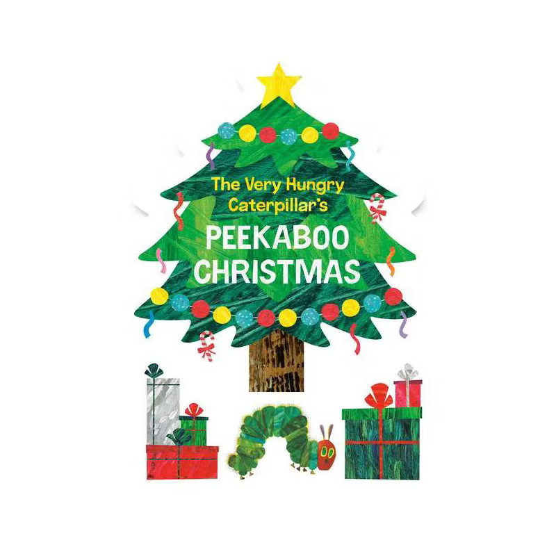 The Very Hungry Caterpillar's Peekaboo Christmas - (World of Eric Carle) by  Eric Carle (Board Bo... | Target