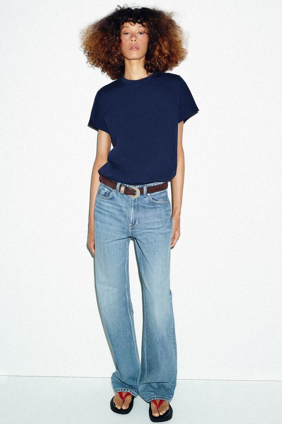 DROP SHOULDER T-SHIRT | Zara US