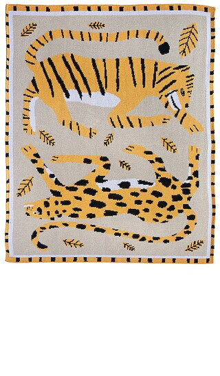 Big Cats Mini Blanket | Revolve Clothing (Global)