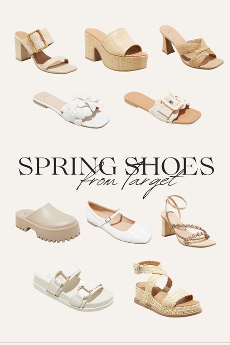 Neutral Target Shoes for Spring! Oh so cute. 
Target Shoes | Target Sandals | Target Heels | Target Nudes

#LTKshoecrush #LTKfindsunder50 #LTKworkwear

