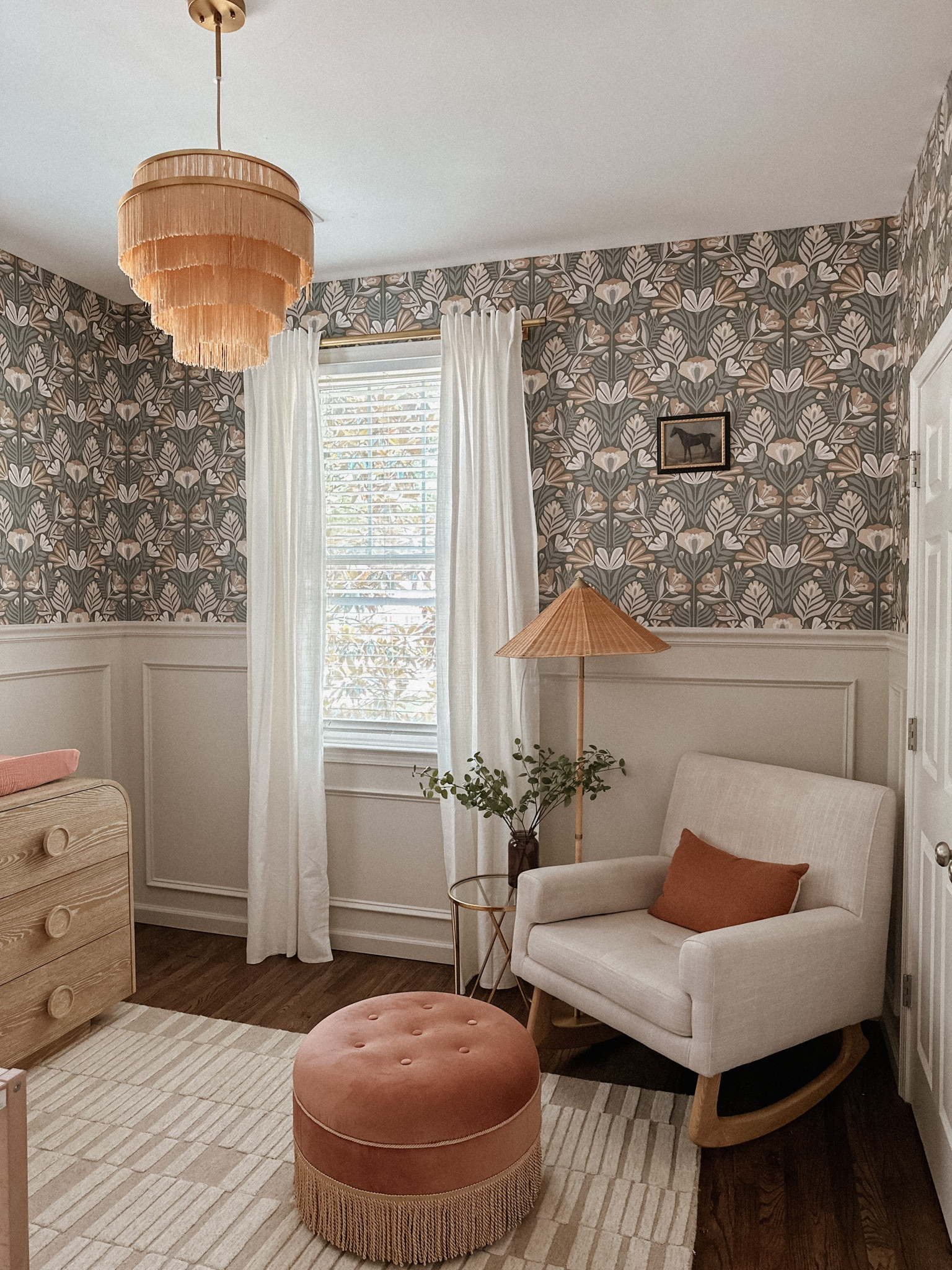 Lunas room has to be one of my favorite rooms I have worked on 😍 honestly couldn’t have done it with out @lovevsdesign . Linked a lot of her room in my stories and highlights! 

#LTKFind #LTKhome #LTKbump