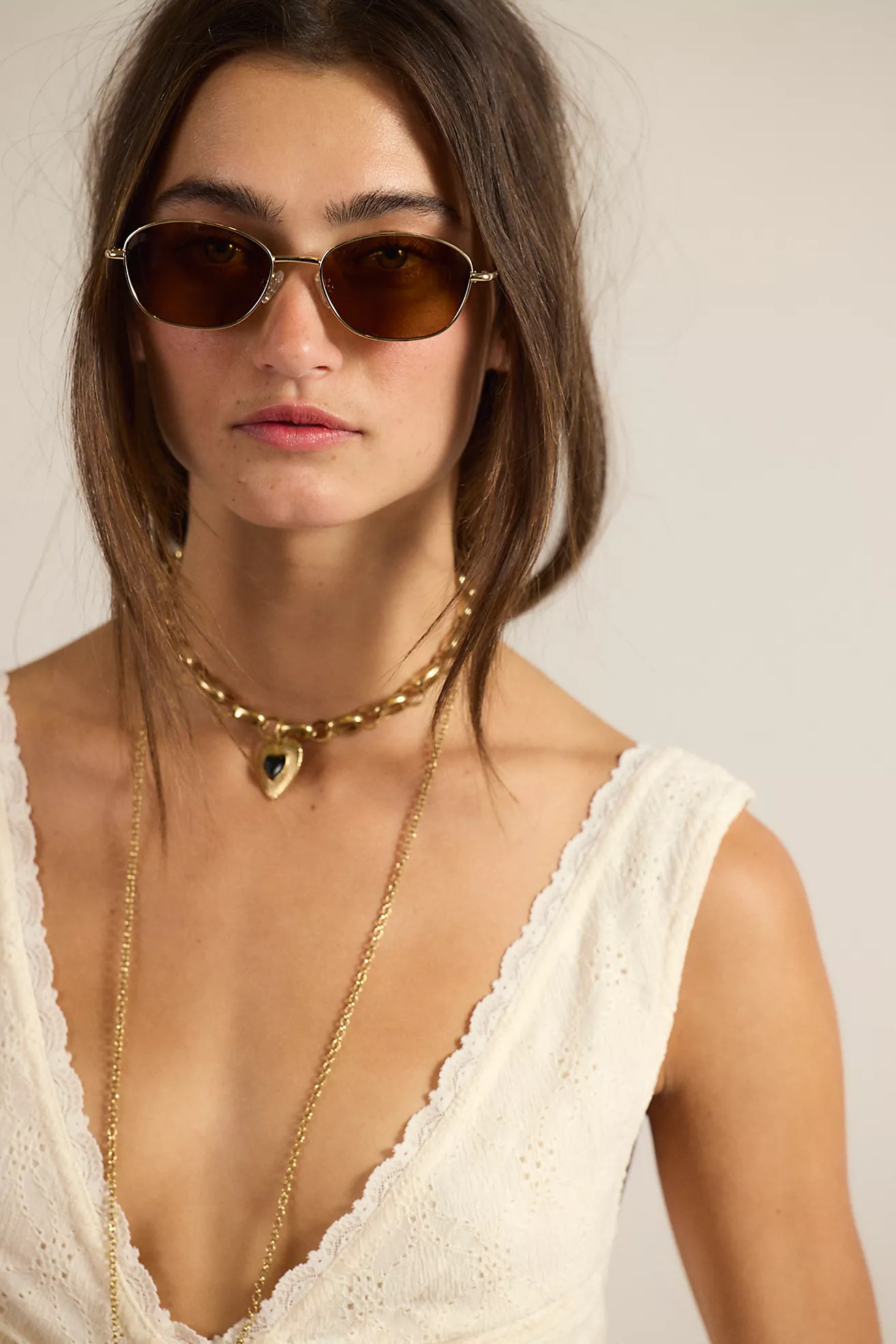 Bridgitte Square Acetate Sunglasses | Free People (Global - UK&FR Excluded)
