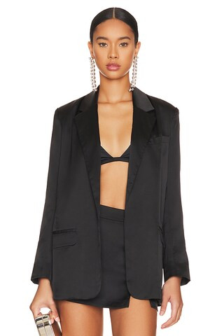 Steve Madden Smooth Talk Blazer in Black from Revolve.com | Revolve Clothing (Global)