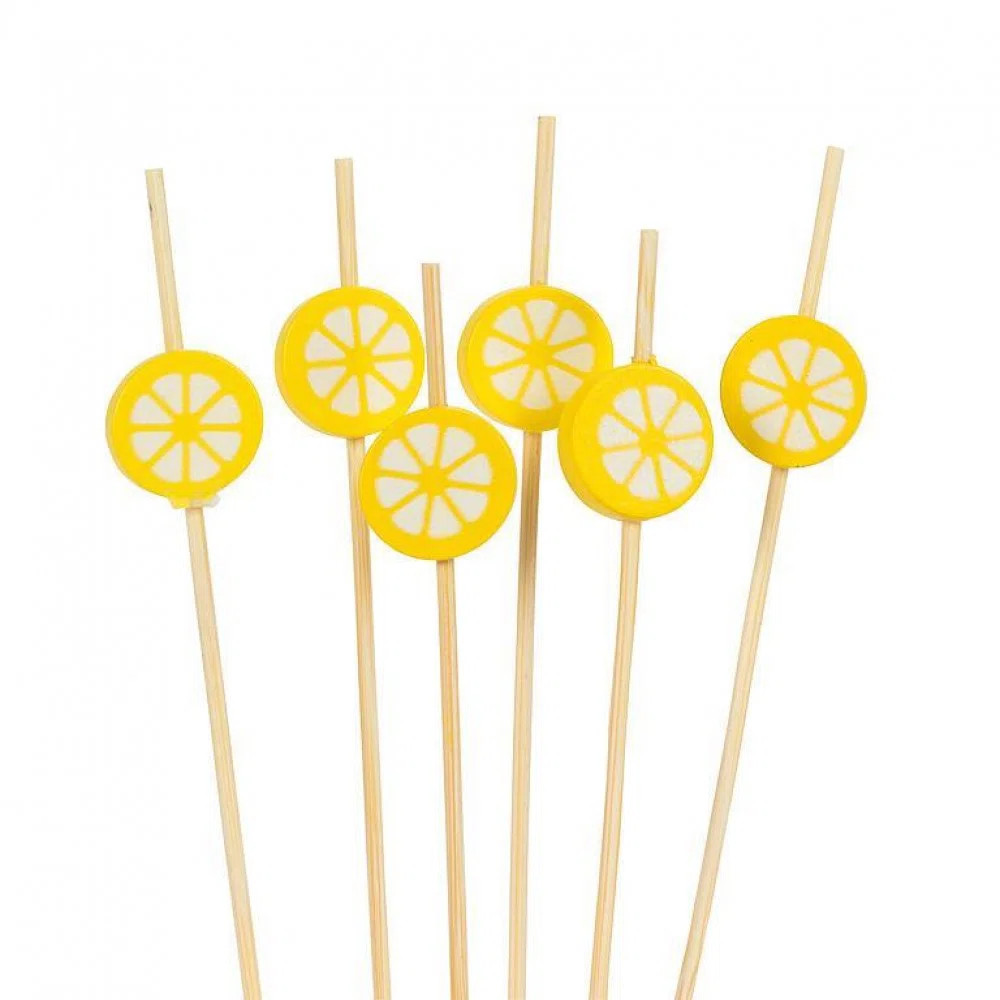 100 Piece Lemons Cocktail Pick | Wayfair North America