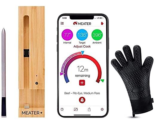 New MEATER+165ft Long Range Smart Wireless Meat Thermometer for The Oven Grill Kitchen BBQ Smoker... | Amazon (US)