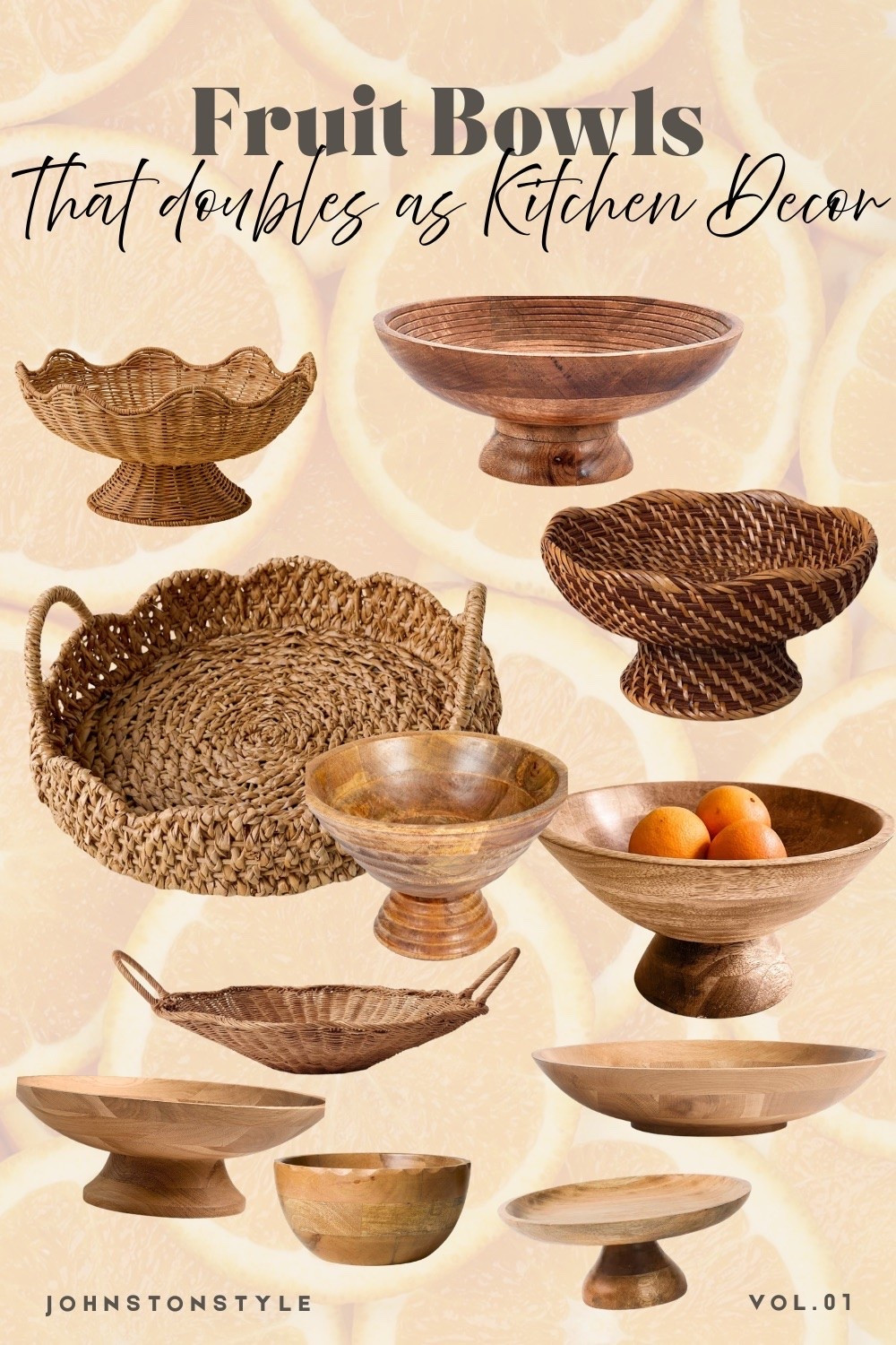 Wicker + Wooden Bowls 🙌🏻 I don't need more items to store but this is a trend I can get on board for! Look at these adorable kitchen counter ideas! OBSESSED

#LTKmomlife #LTKfoodie #LTKHome