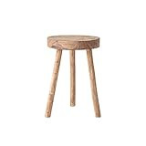 Bloomingville Reclaimed Wood Stool, Natural | Amazon (US)