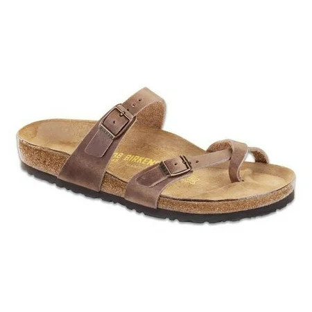 Women s Birkenstock Mayari Oiled Leather Sandal | Walmart (US)