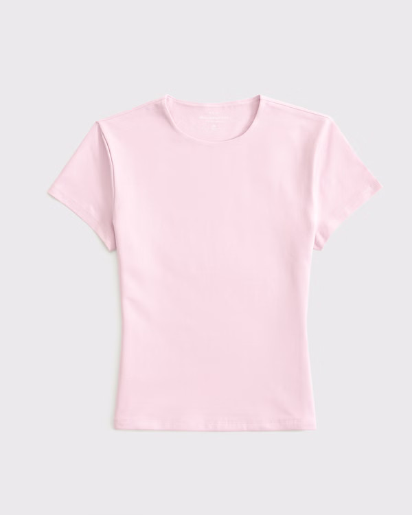 Women's Double-Lined Baby Tee | Women's Tops | Abercrombie.com | Abercrombie & Fitch (US)