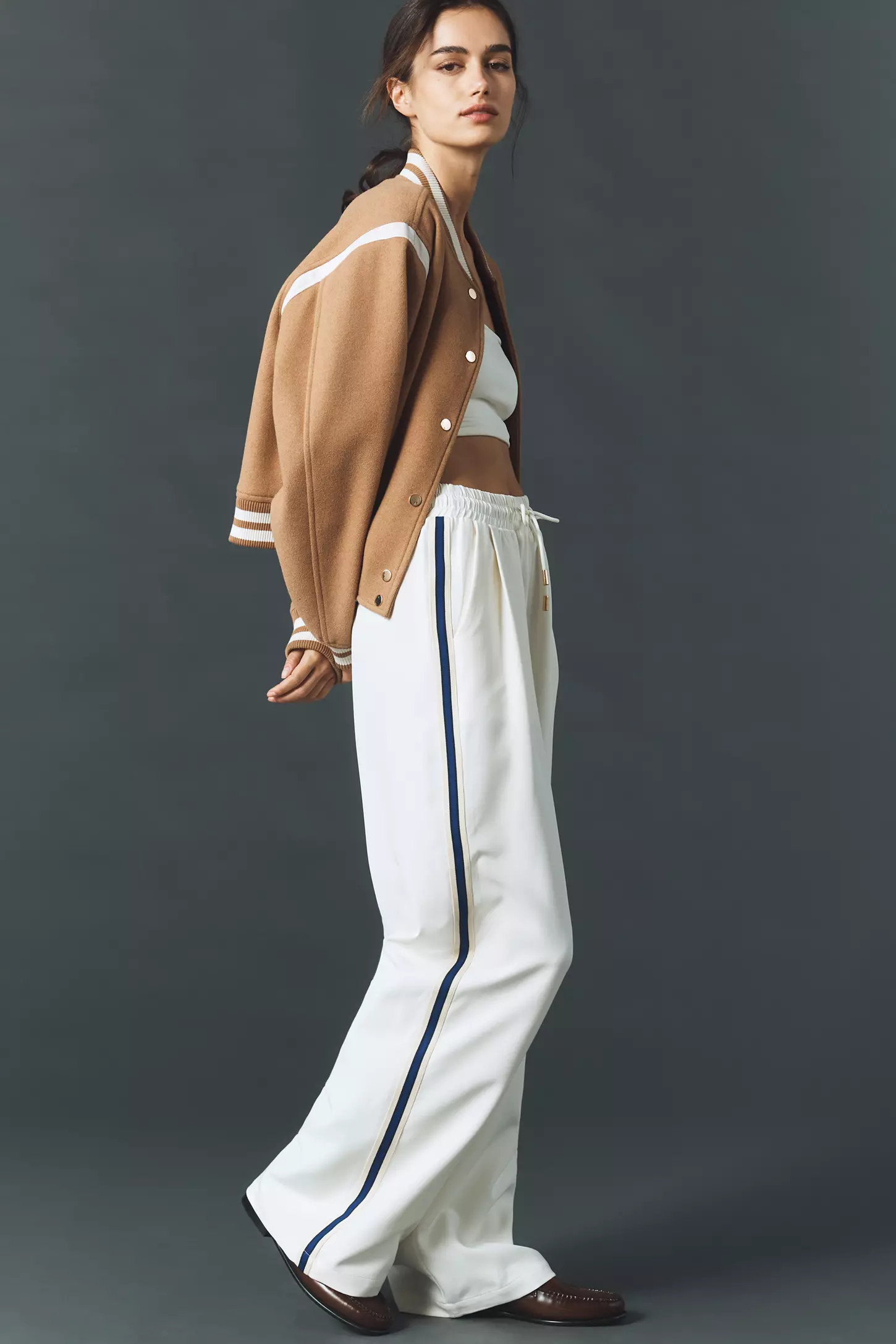 Bishop + Young Ford Tie-Front Track Pants | Anthropologie (US)