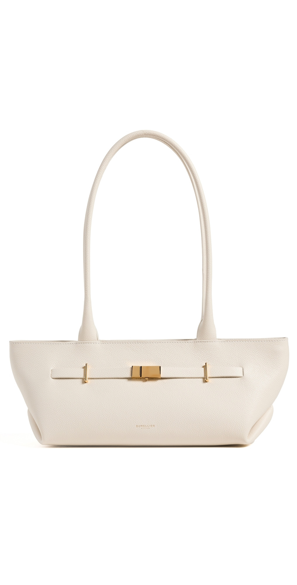 DeMellier The New York Shoulder Bag Off White Small Grain One Size | Shopbop